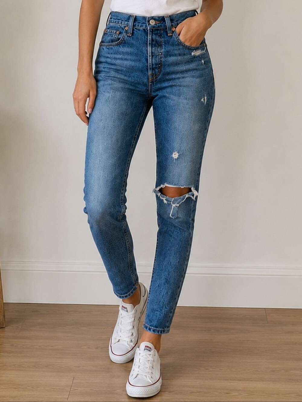 VINTAGE!! Levi's | 501's S Skinny Jeans in Blue, Size …